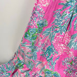 Load image into Gallery viewer, Lilly Pulitzer Girls Vienna Maxi Dress Prosecco Pink Seaing Things S 4-5
