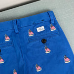 Load image into Gallery viewer, Vineyard Vines Boys' Embroidered Stretch Breaker Shorts Tide Blue 6
