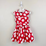 Load image into Gallery viewer, Vintage Samara Red White Polka Dot Party Dress 3T
