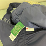 Load image into Gallery viewer, L.L. Bean Kids Navy Blue Cold Buster Snow Bib Overalls 2T
