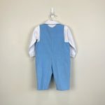 Load image into Gallery viewer, Baby Anavini Velani Smocked Clown Longall Set 6 Months
