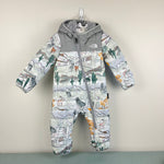 Load image into Gallery viewer, The North Face Thermoball Eco Bunting One Piece Snow Suit 6-12 Months
