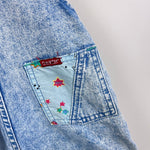 Load image into Gallery viewer, Vintage OshKosh B'gosh Acid Wash Captain OshKosh Shortalls 3T USA
