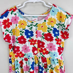Load image into Gallery viewer, Hanna Andersson Short Sleeve Floral Play Dress 130 cm 8
