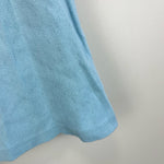 Load image into Gallery viewer, Mini Boden Short Sleeve Pointelle Top Light Celeste Blue 6-7 Years
