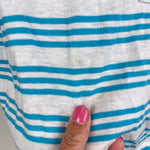 Load image into Gallery viewer, Kids Classics Sports Blue Striped Tank Top 6
