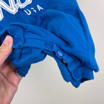 Load image into Gallery viewer, Vintage Nike Blue Swoosh Shortall Romper 3-6 Months
