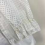 Load image into Gallery viewer, Vintage Polly Flinders Smocked White Ruffle Dress 3T
