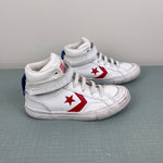 Load image into Gallery viewer, Converse Pro Blaze Strap Retro Sport High Top Sneaker White Red 13
