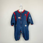 Load image into Gallery viewer, Vintage Tokyo Mate Denim Airplane Boiler Suit 3T
