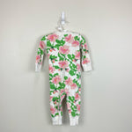 Load image into Gallery viewer, Hanna Andersson Floral Pajamas 70 cm 9-18 Months
