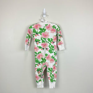 Hanna Andersson Floral Pajamas 70 cm 9-18 Months