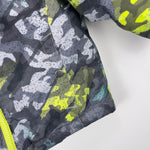 Load image into Gallery viewer, Columbia Frosty Slope Ski Jacket City Grey Brushed Camo/Bright Chartreuse 2T
