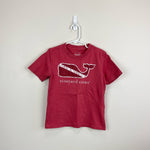 Load image into Gallery viewer, Vineyard Vines Short Sleeve Red Whale Tee 4T

