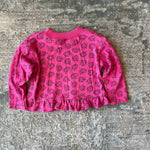 Load image into Gallery viewer, Vintage J.J.'s Kids Floral Ruffle Shirt &amp; Skirt Set 4T

