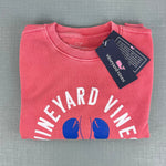 Load image into Gallery viewer, Vineyard Vines French Terry Graphic Sweatshirt Just Peachy Lobster Small 8-10 NWT

