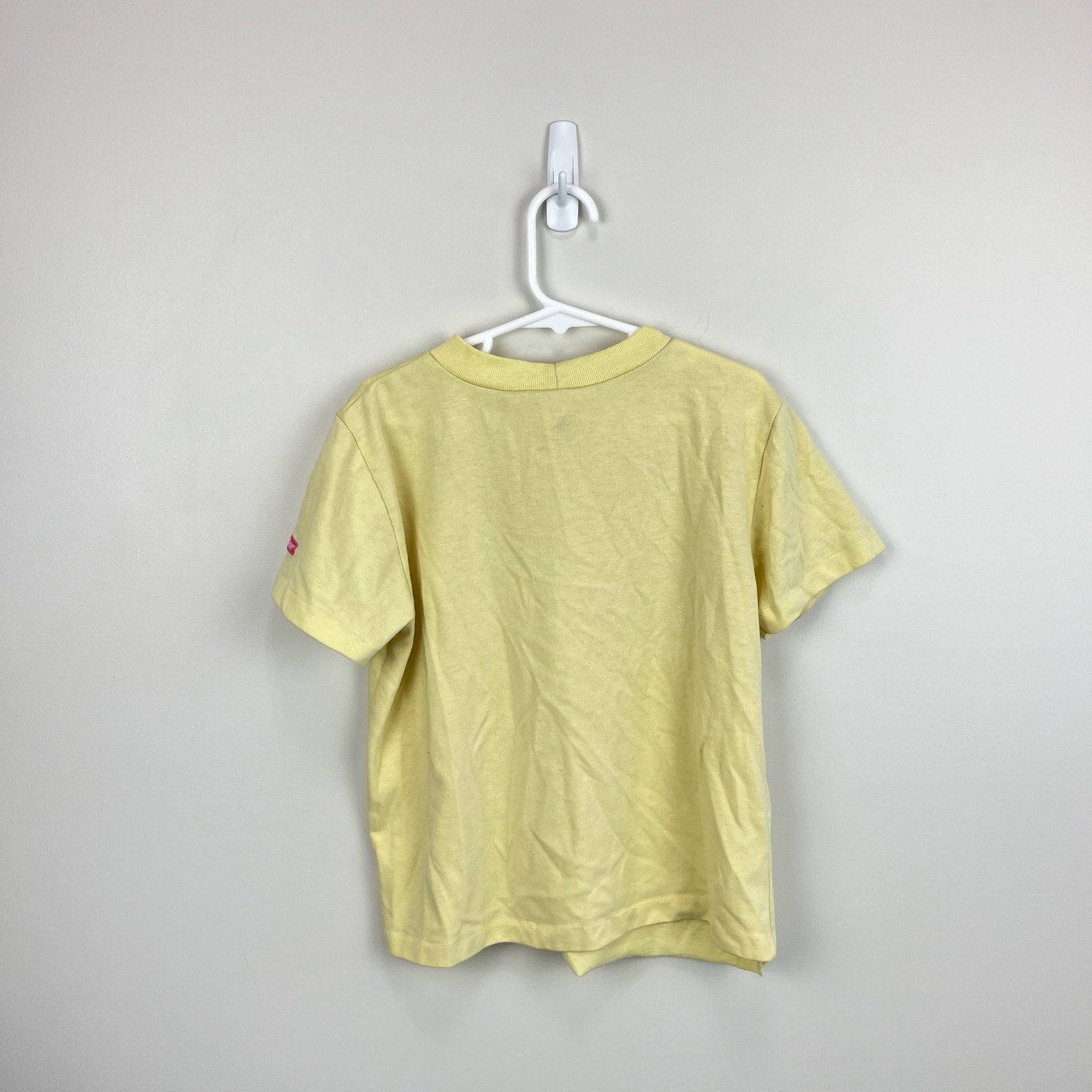 Vintage OshKosh B'gosh Yellow Flower Tee 6 USA