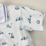 Load image into Gallery viewer, Kissy Kissy Golf Club Blue Bermuda Polo Shirt 4T
