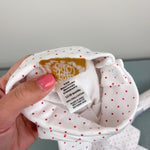 Load image into Gallery viewer, TBBC Tatum's Turtleneck Bodysuit Richmond Red Mico Dot 12-18 Months
