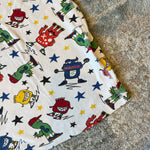 Load image into Gallery viewer, Hanna Andersson Colorful Monsters HannaJams Short John Pajamas 140 cm 10
