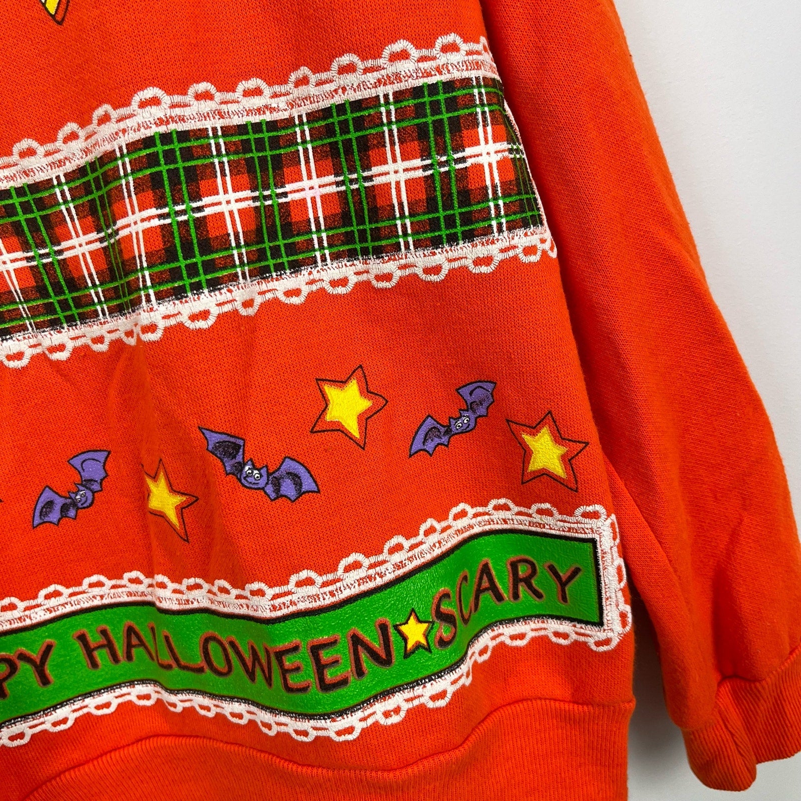 Vintage Basic Editions Halloween Sweatshirt 7/8