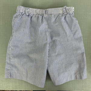 Florence Eiseman Boys Boys Blue Seersucker Baseball Shorts 7fl