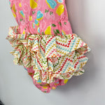 Load image into Gallery viewer, Matilda Jane Little Lemon Ruffle Bubble Romper 6 Months
