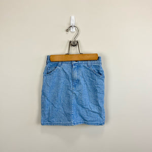 Vintage OshKosh B'gosh Blue Jean Skirt 6 USA