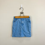 Load image into Gallery viewer, Vintage OshKosh B&#39;gosh Blue Jean Skirt 6 USA
