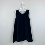 Load image into Gallery viewer, Vintage OshKosh B'gosh Black Velour Jumper Dress 5T USA
