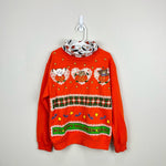 Load image into Gallery viewer, Vintage Basic Editions Halloween Sweatshirt 7/8
