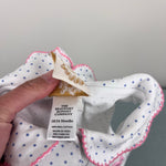 Load image into Gallery viewer, TBBC Paige's Playful Polo Barbados Blue Micro Dot w/ Pink 18-24 Months
