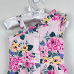 Load image into Gallery viewer, Janie and Jack Pink Floral Romper 6-12 Months
