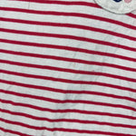 Load image into Gallery viewer, Mini Boden Red and White Striped Applique Panda T-Shirt 2-3
