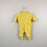 Load image into Gallery viewer, Vintage Walt Disney Winnie the Pooh Footie Pajama Sleeper Yellow Newborn

