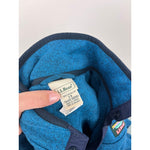 Load image into Gallery viewer, L.L. Bean Sweater Fleece Half Snap Pullover Blue Small 8
