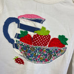 Load image into Gallery viewer, Mini Boden Fruit Bowl Applique Shirt 6-12 Months
