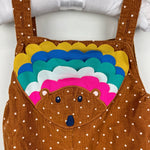 Load image into Gallery viewer, Mini Boden Hedgehog Cord Dungarees 2-3
