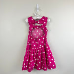 Load image into Gallery viewer, Vintage Amy Too! Pink Polka Dot Party Dress 4T
