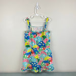 Load image into Gallery viewer, Mini Boden Fun Printed Playsuit Multi Coral Reef 9-10
