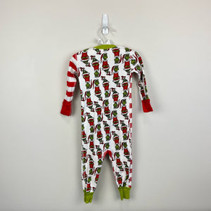 Hanna Andersson Dr. Seuss Grinch Pajamas 75 cm 12-18 Months