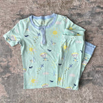 Load image into Gallery viewer, The Beaufort Bonnet Company Sutton's Pajama Set On the Fly Beale Street Blue 6
