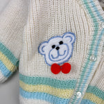 Load image into Gallery viewer, Vintage Two Piece Teddy Bear Balloon Sweater Set Baby Boy
