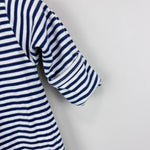 Load image into Gallery viewer, Kissy Kissy Striped Toolbox Footie Coverall 0-3 Months
