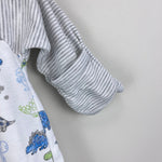 Load image into Gallery viewer, Kissy Kissy Dinosaur Footie Coverall Newborn
