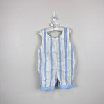 Load image into Gallery viewer, Vintage Bebe Glynne-Percy Friemanit Seersucker Pastel Romper 12 Months
