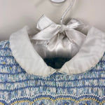 Load image into Gallery viewer, Vintage Alison Scott Smocked Blue Floral Dress 12 Months
