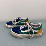 Load image into Gallery viewer, Vans Old Skool Yacht Club Blue Green Color Block Sneakers 12
