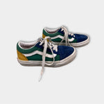 Load image into Gallery viewer, Vans Old Skool Yacht Club Blue Green Color Block Sneakers 12
