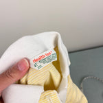 Load image into Gallery viewer, Vintage Healthtex Yellow Striped Flower Shirt 4T USA
